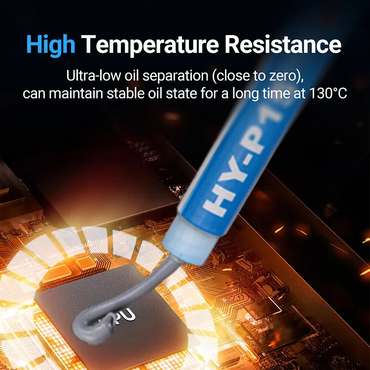 JEYI Thermal Paste (2g) High-Performance CPU/GPU Thermal  Compound, Heat Sink Grease for PC, Laptop, PS4, Processor Silver Thermal 