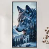 Wolf-11CT Stamped Cross Stitch 40*70cm/15.75*27.56in(Big Size) tapestrymarket