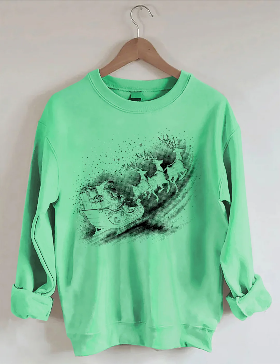 Santa Sleigh Ride Sweatshirt