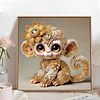 Diamond Painting-DIY Crystal Rhinestone Golden Monkey