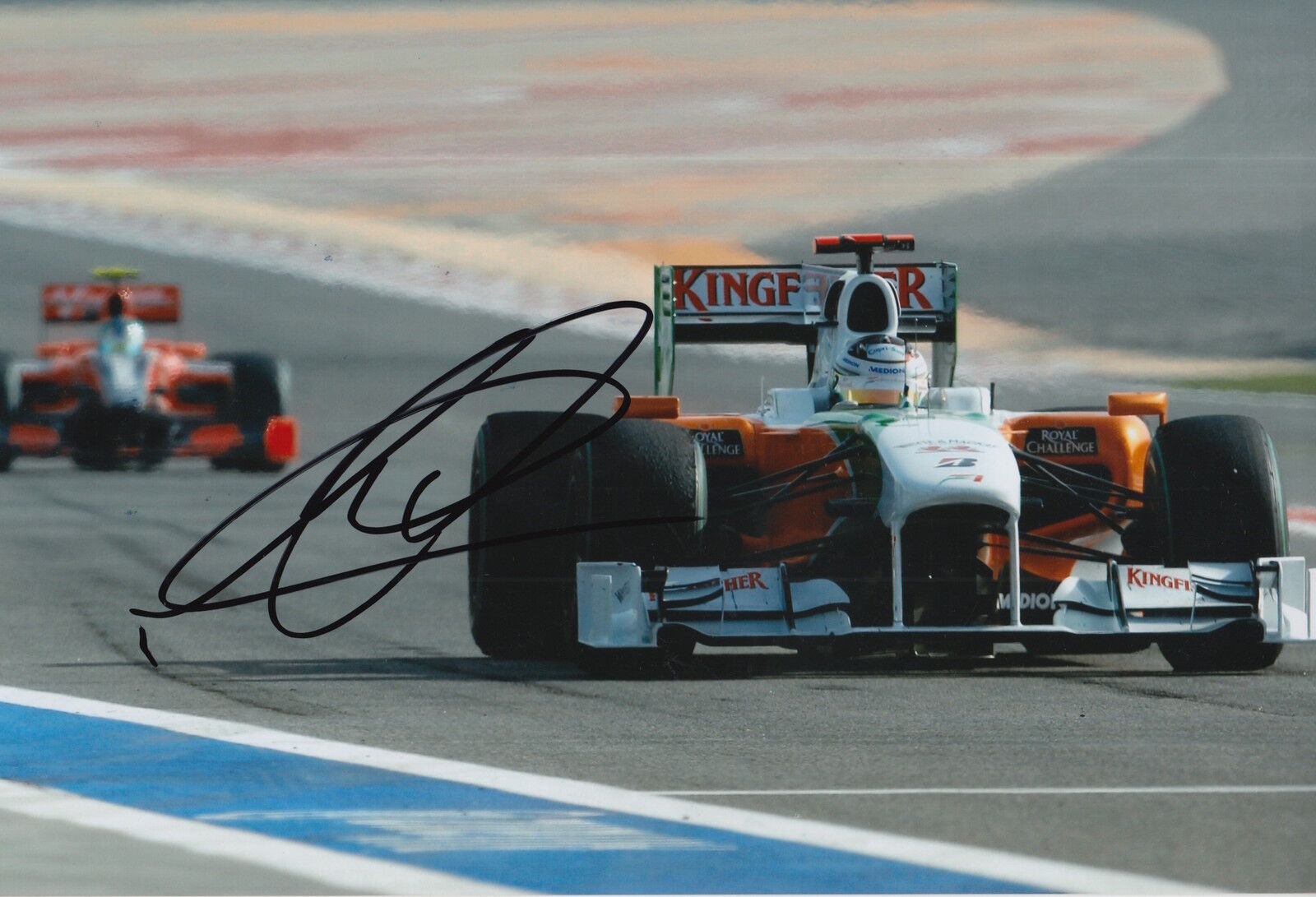 Adrian Sutil Hand Signed 12x8 Photo Poster painting F1 Force India 9.