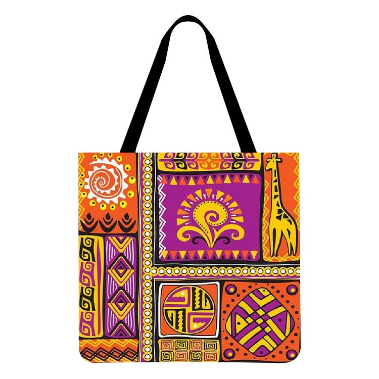 Boho Style - Linen Tote Bag