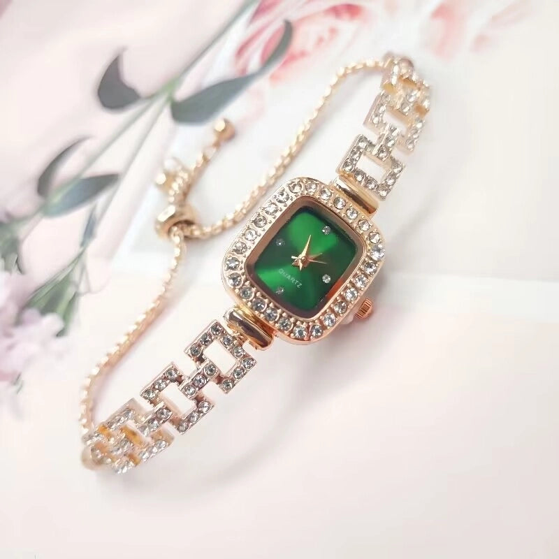 Elegant Luxurious Solid Color Telescopic Rope Quartz Watch Women’s Watches