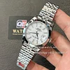 Rolex Datejust M126300-0006 Stainless Steel on Jubilee with White Dial and Smooth Bezel Super Clone
