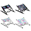 Laptop Cooling Fan with 2/4 Fans Foldable RGB 7 Height for 11-17.3 Inch Notebook