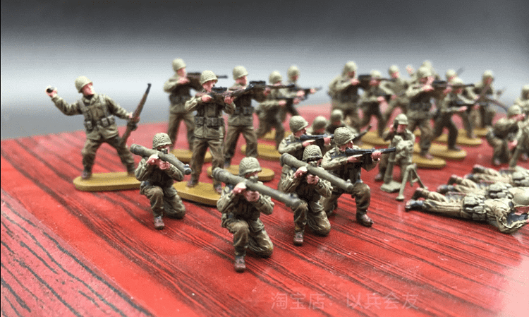 pornhint Pornhint Painted caesar1/72 H071 World War II US Army Normandy landing soldiers