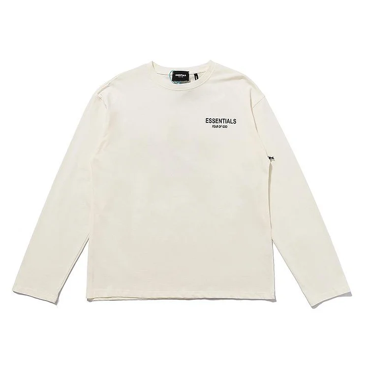 Fog Sweatshirt Essentials Long Sleeve round Neck Neck Neck Sweater Five-Pointed Star Printed round Neck Pullover Long Sleeve