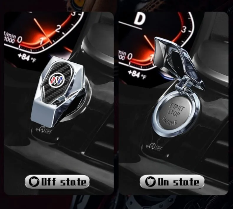 Armor one-click start sports car protective cover decorative sticker