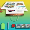 2026 Balloon DIY Diamond Dots Painting Kit Diamond Art Home Paper Desk Calendar