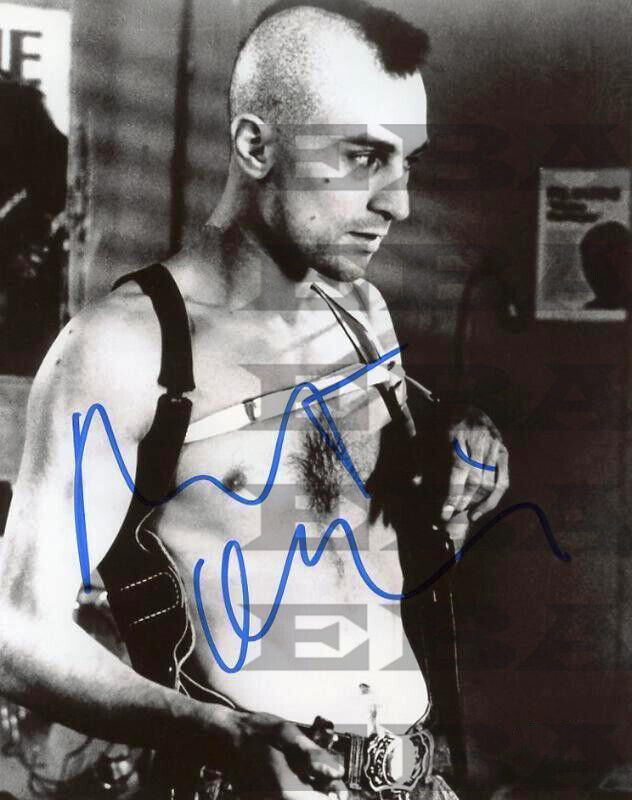 Robert Deniro Taxi Driver Vintage Autographed Signed 8x10 Photo Poster painting Reprint