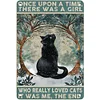 Cat - Vintage Metal Signs(12*16Inch) - Cat