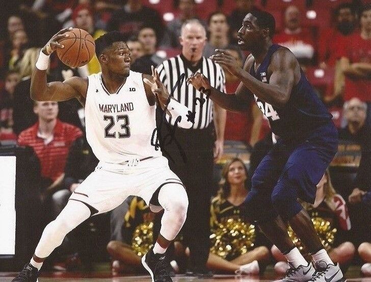 Bruno Fernando signed Maryland Terrapins 8x10 Photo Poster painting Terps autographed 7