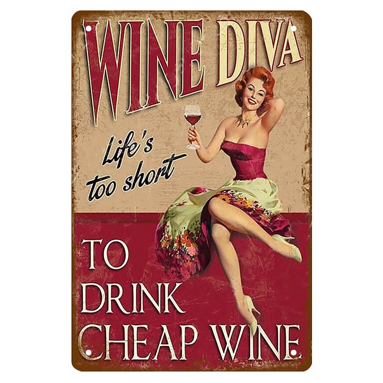 Pin Up Girls avec de la bière - Enseigne Vintage Métallique/Enseignes en bois - 20*30cm/30*40cm