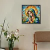 Diamond Painting-DIY Full Round Drill Stained Glass Art Madonna
