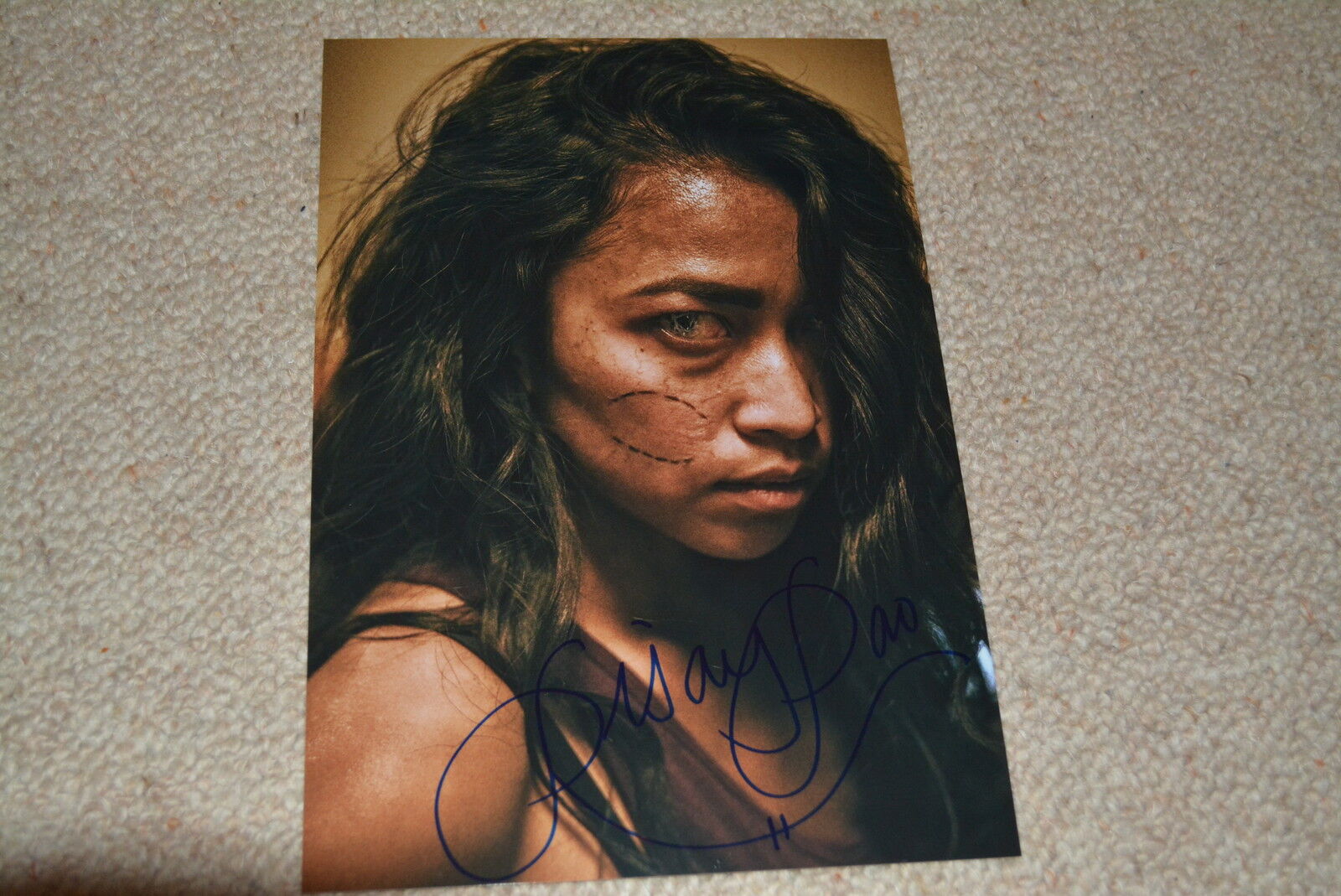 PISAY PAO signed autograph In Person 8x12 (20x30 cm) Z NATION