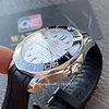 Omega Seamaster Diver 300M White Ceramic Bezel White Ceramic Dial on Rubber Strap 42mm Super Clone