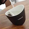Innovative Tilted Tea Cup With Integrated Filter