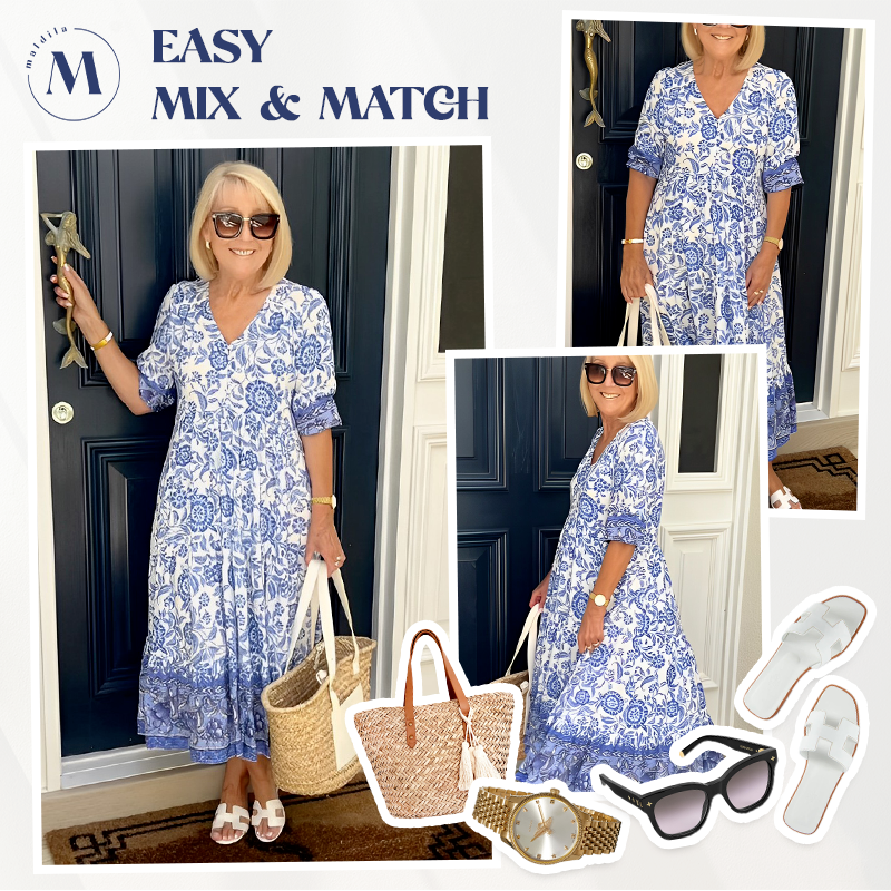 Maldila - New Style-73%OFF🔥V-neck Bohemian Midi Dress