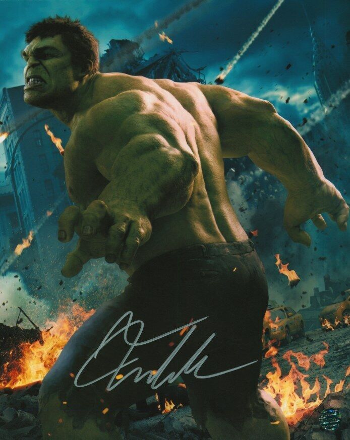 MARK RUFFALO Autographed Original 8x10 Photo Poster painting LOA TTM