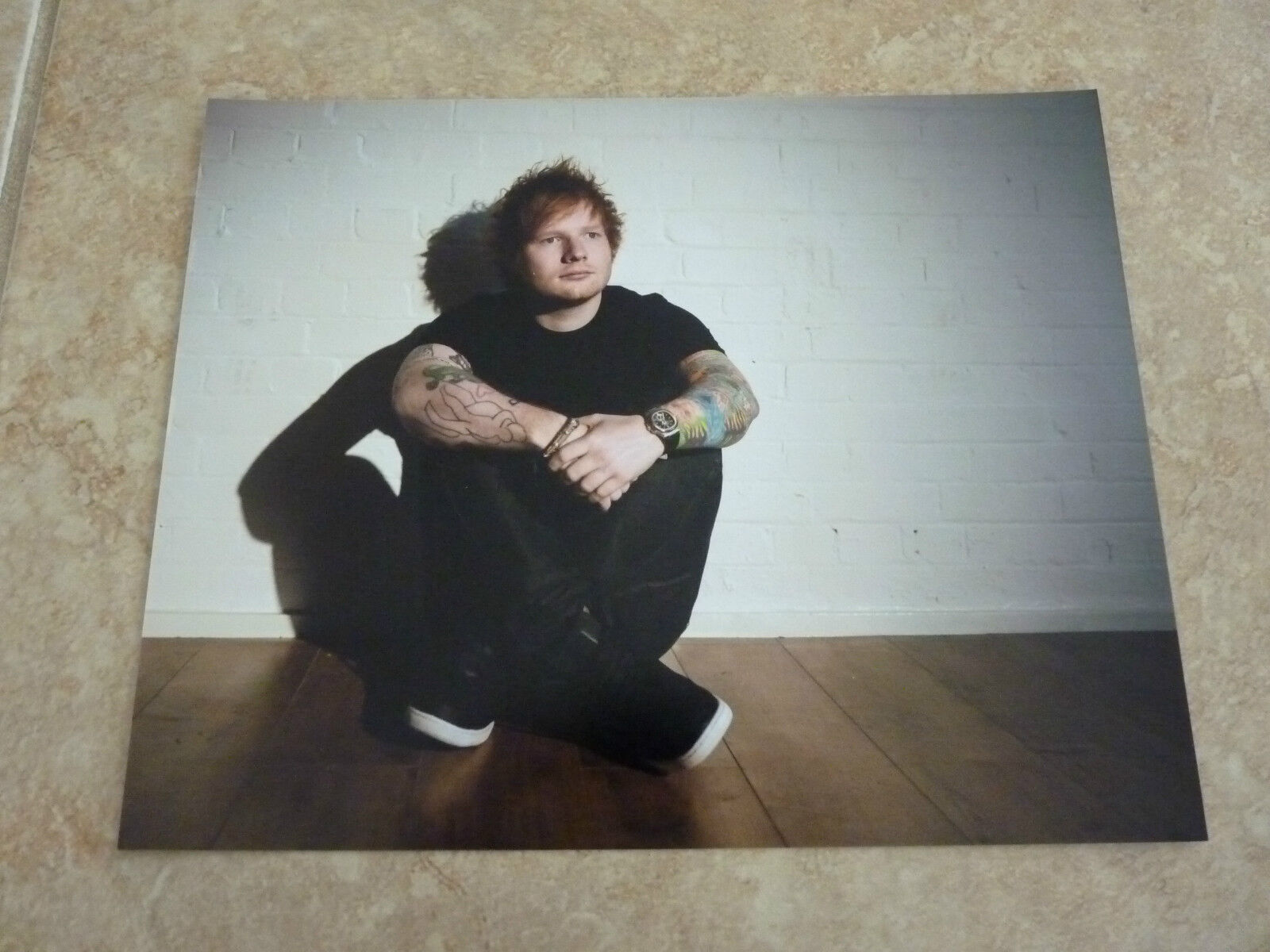 Ed Sheeran Color 8x10 Promo Photo Poster painting