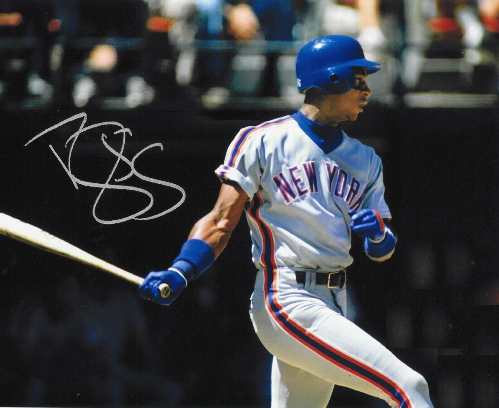 Darryl Strawberry Autographed Signed 8x10 Photo Poster painting ( Mets ) REPRINT