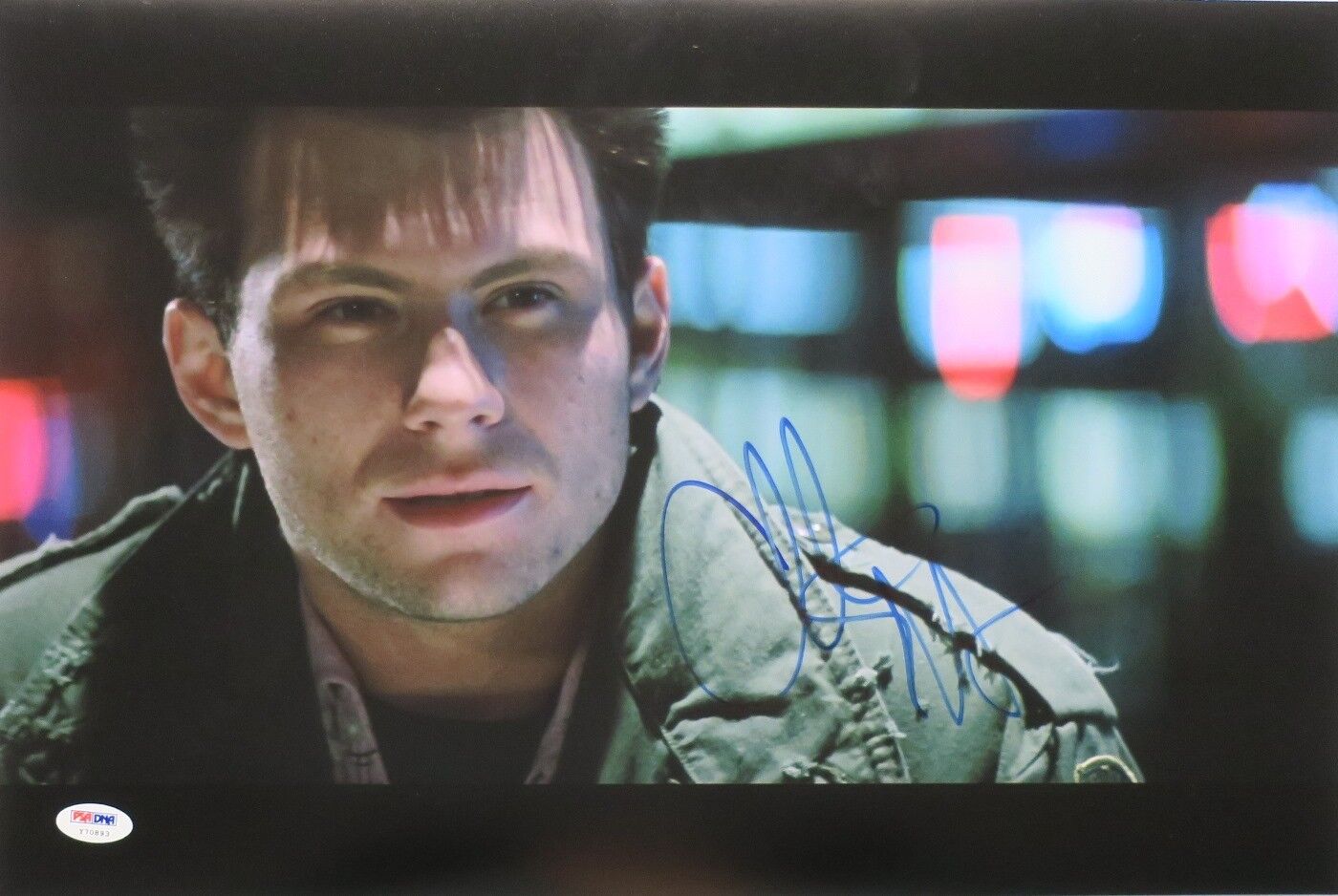 Christian Slater Signed True Romance Autographed 12x18 Photo Poster painting PSA/DNA #Y70893