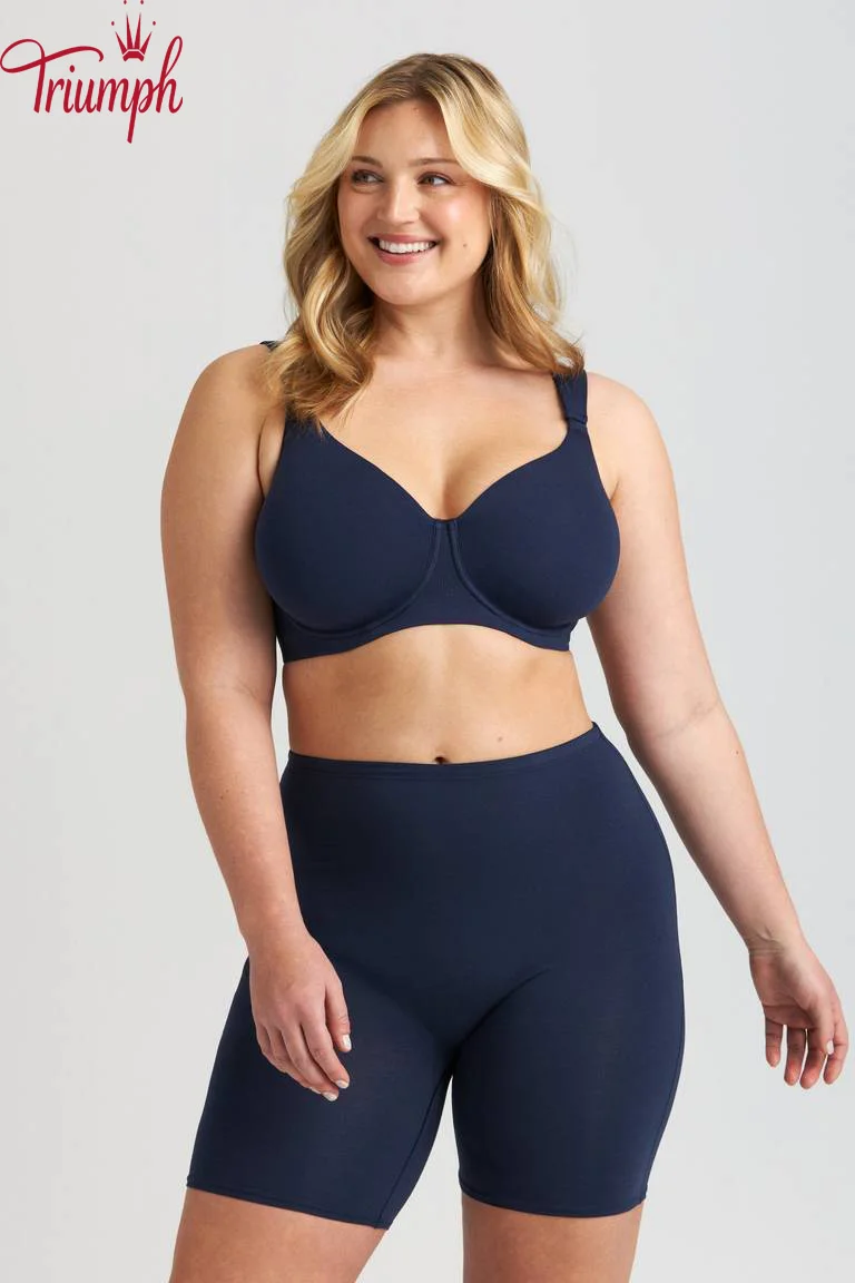 Triumph - (4 peças) Soutien de algodão com armação