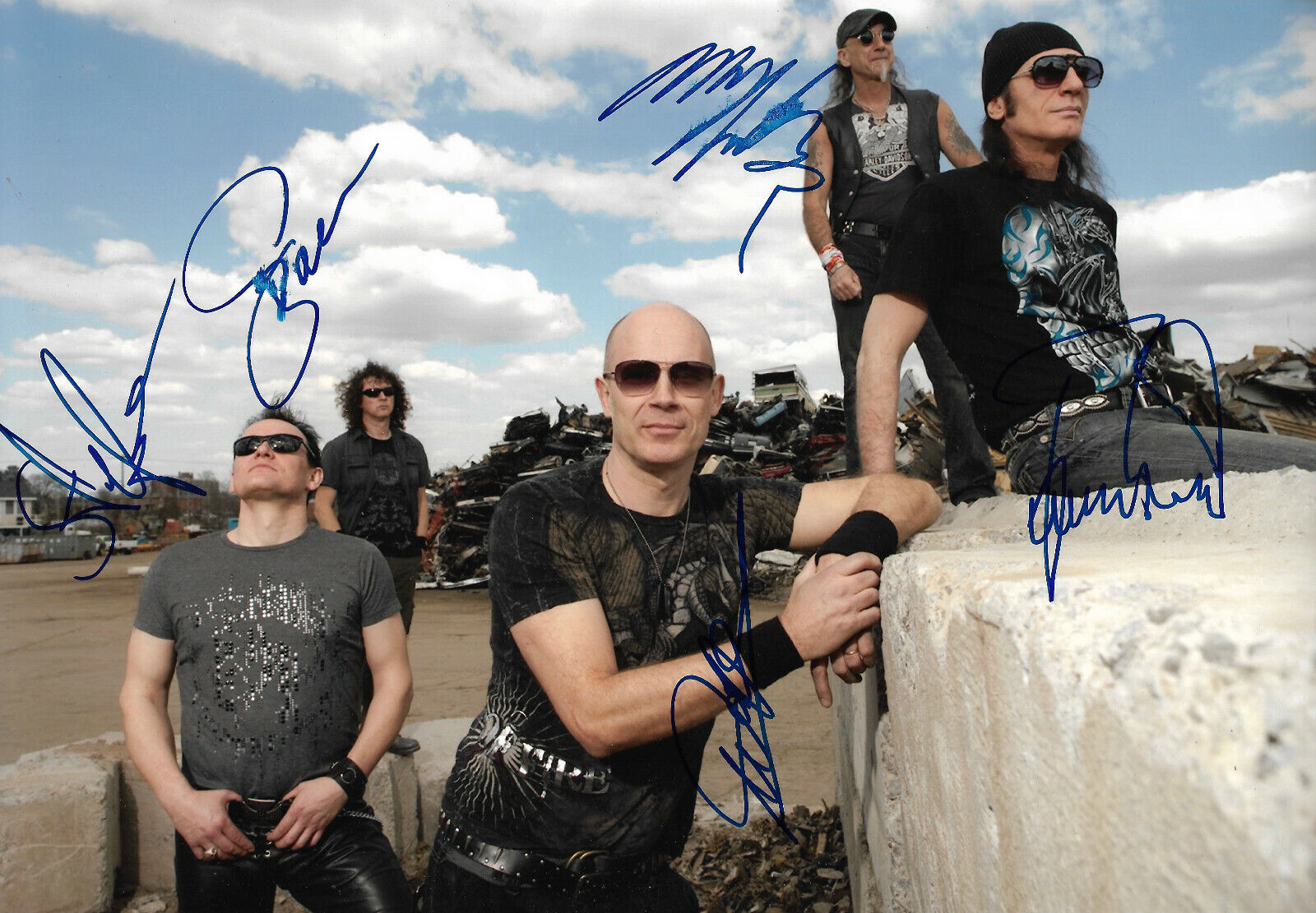 Accept signed 8x12 inch Photo Poster painting autograph