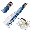 Fishing Trolling Lure Copper Head Octopus Squid Skirt Bait Seawater Fishing Lure
