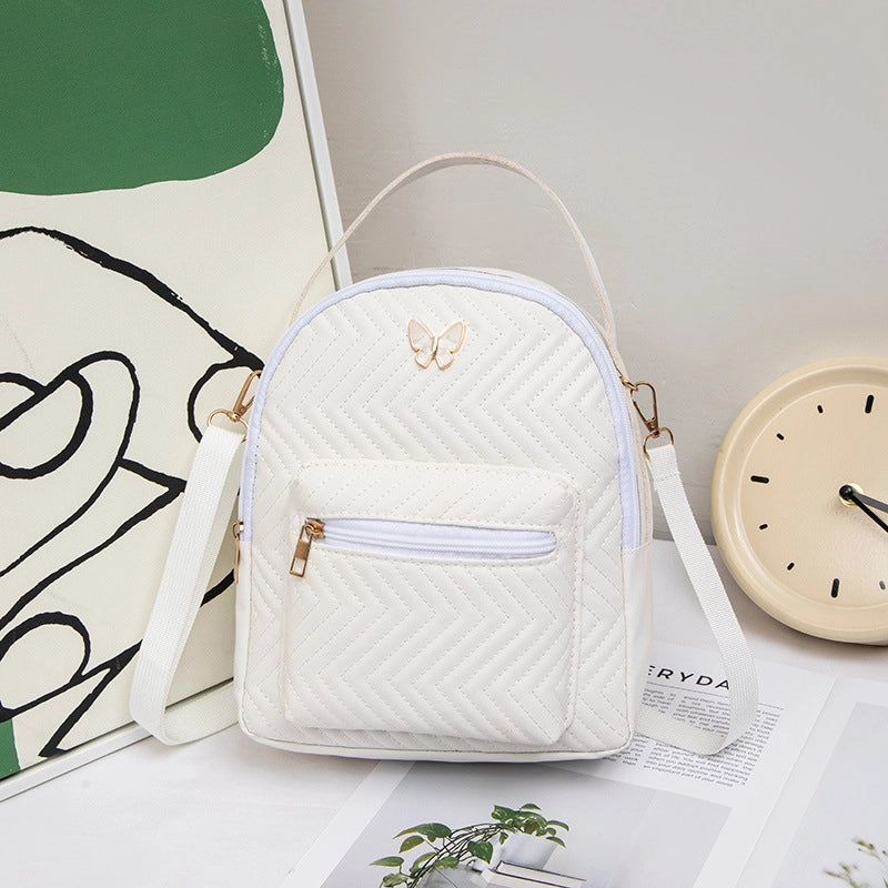Solid Color Butterfly Daily Women’s Backpack