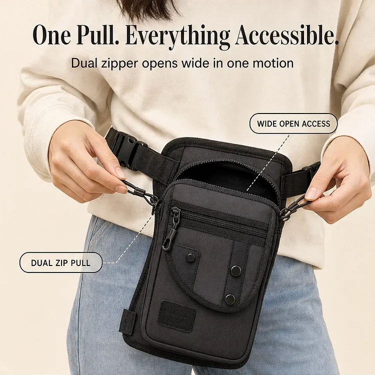 【50% OFF】3-in-1 Multifunctional Oxford Nylon Leg/Waist Bag