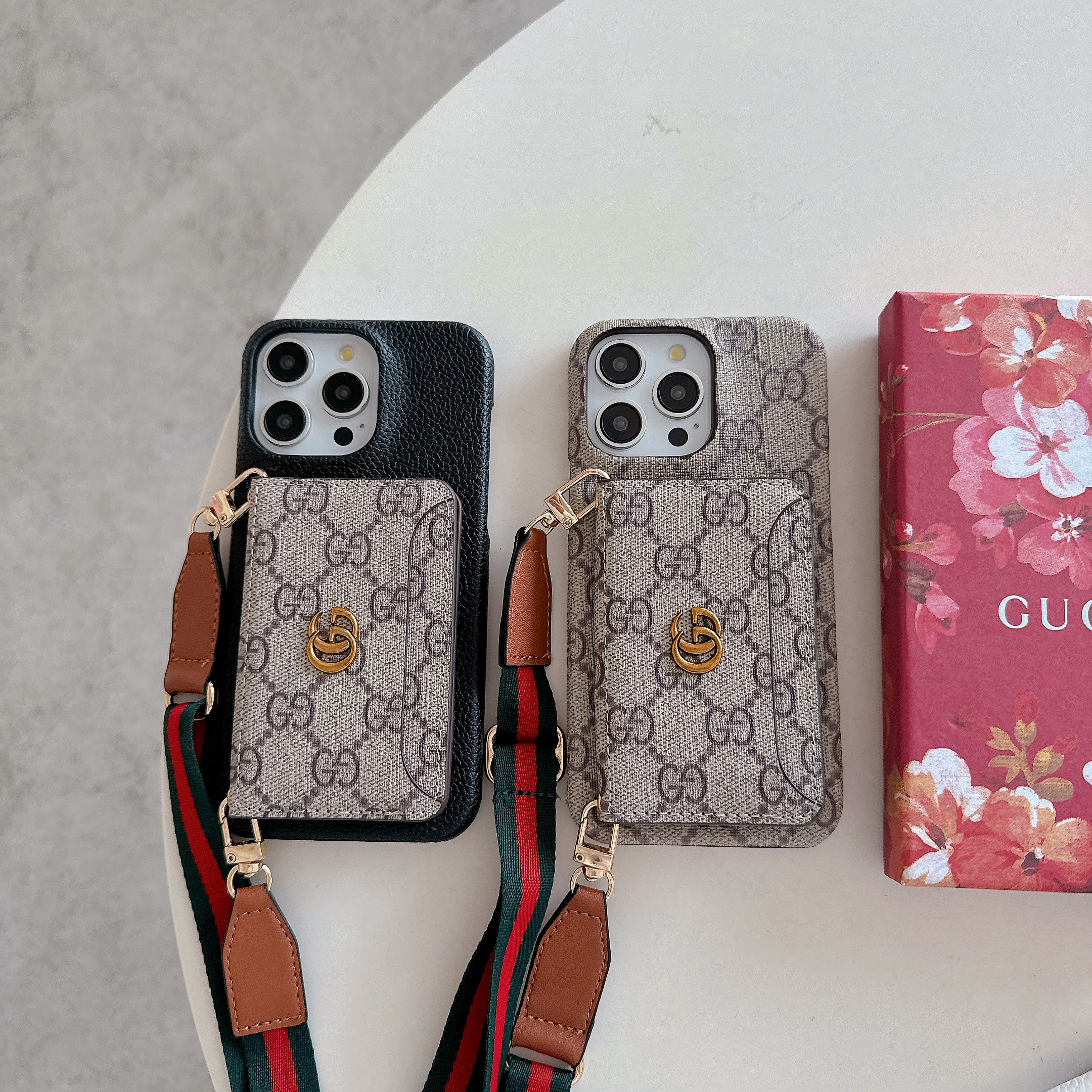 GUCCI Gucci Crossbody Wallet Ophidia GG Leather iPhone Case Samsung Cover ProCaseMall
