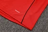 Joyfball 2025/2026 Kids Size Arsenal Half-Pull Training Suit Red Football Shirt 1:1 Thai Quality