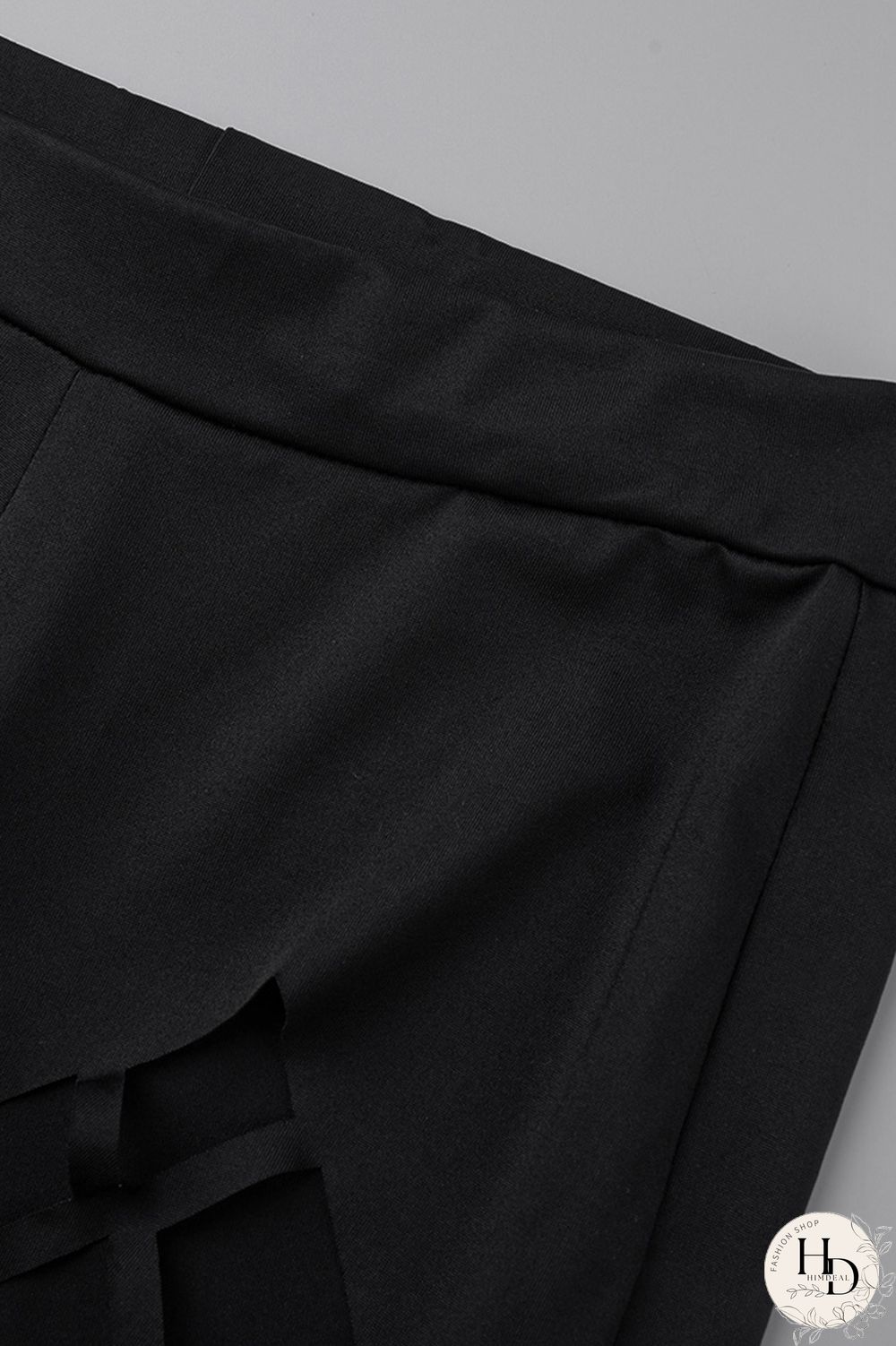 Orange Fashion Sexy Solid Hollowed Out Backless Halter Skinny Two-piece Set