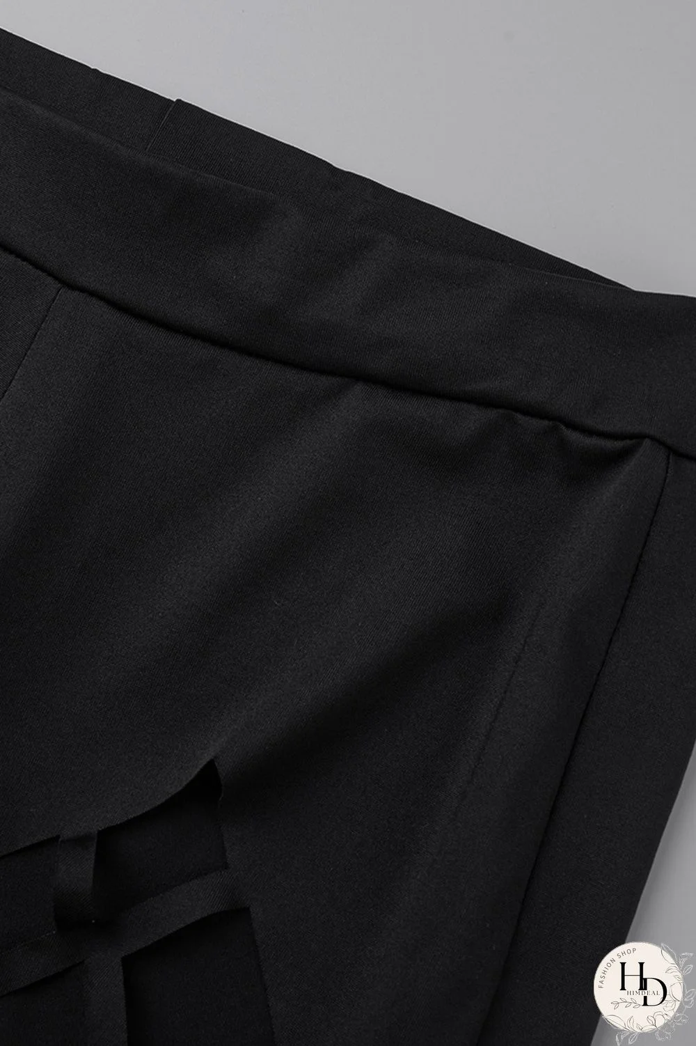 Orange Fashion Sexy Solid Hollowed Out Backless Halter Skinny Two-piece Set