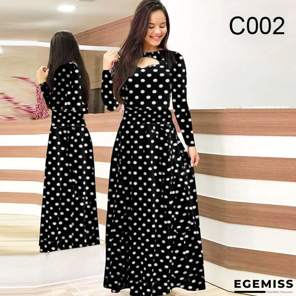 Color Blocking Flower Hip Wrap Dress Short Sleeved Dress Black Dresses | EGEMISS