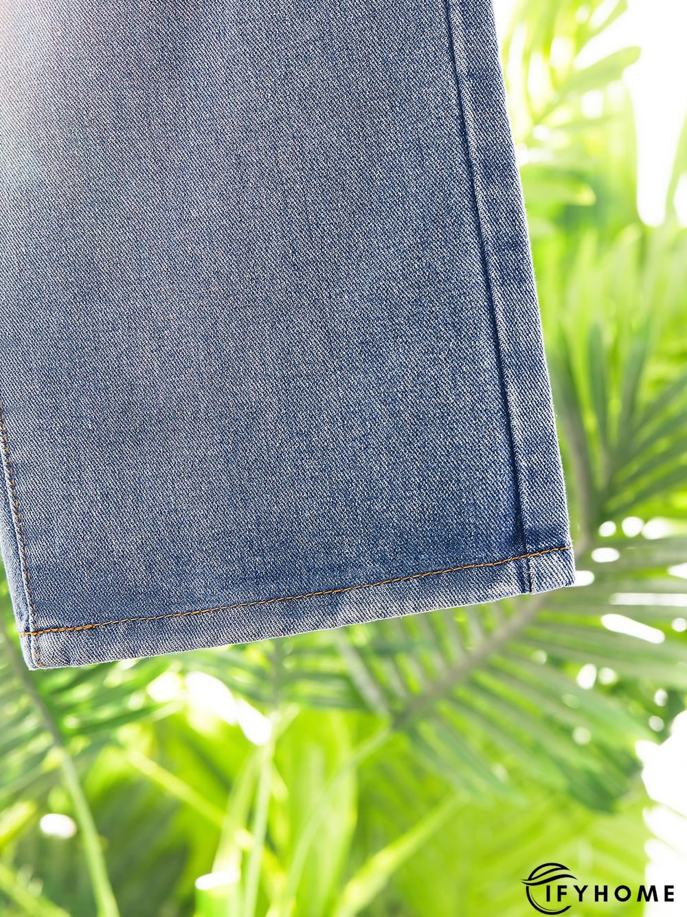 Cotton Flag Pockets Regular Fit Denim&jeans | IFYHOME