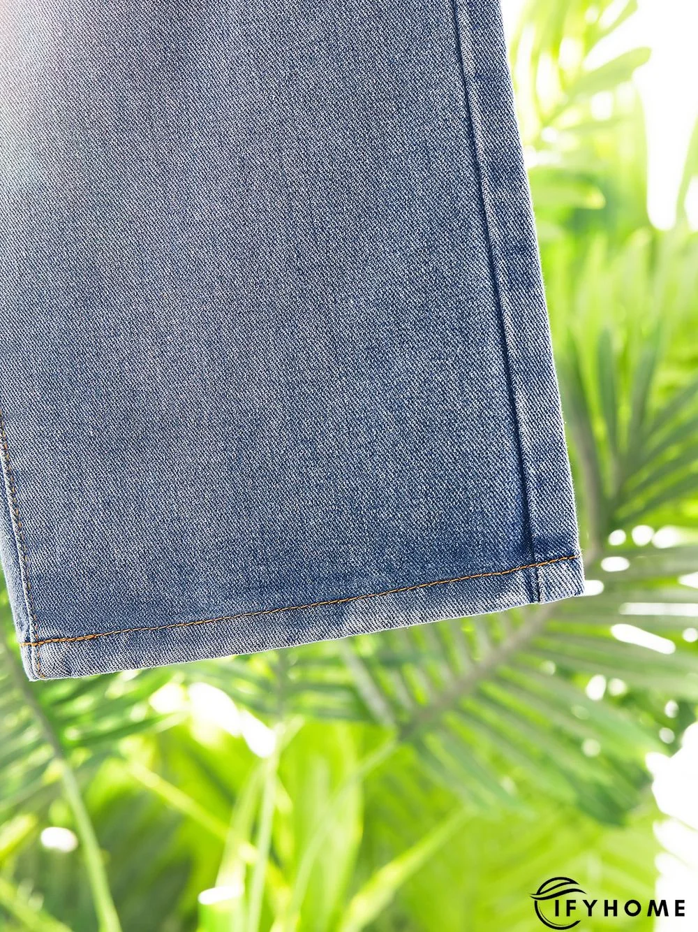 Cotton Flag Pockets Regular Fit Denim&jeans | IFYHOME