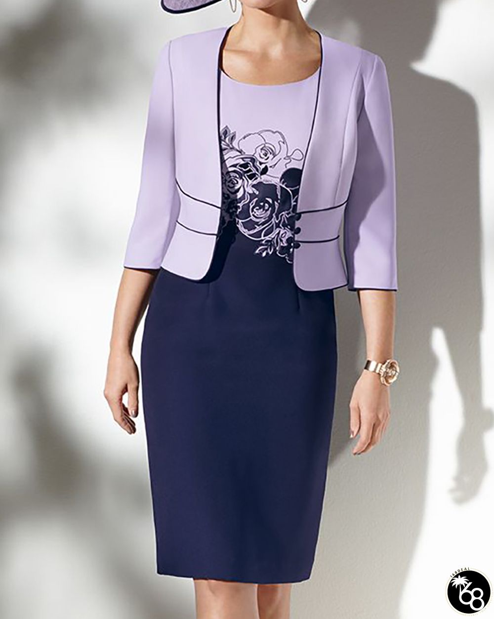Casual Contrast Print Ladies Versatile Dress | 168DEAL