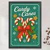 Candy Canes-11CT Stamped Cross Stitch 40*60cm (Big Size)