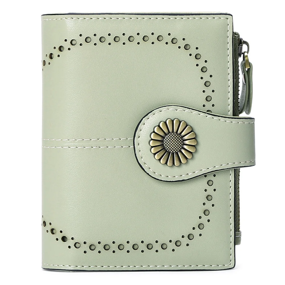 Cropped Zip Wallet