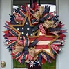 4th of July Wreath Patriotic American Wreath for Independence Day & Memorial Day