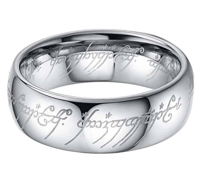 Silver Tungsten Ring for Men Women Wedding Bands Polished Shiny Comfort Fit Rings Magic 4mm 6mm 8mm Tungsten carbide Ring Comfort Fit Wedding Bands Carbon Fiber Custom for Men Women Couples Tungsten Ring Bible Band Wide Wedding Ring