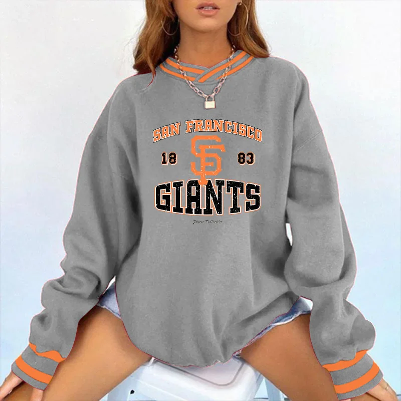 Women's Vintage Baseball San Diego Padres Print Sweatshirt