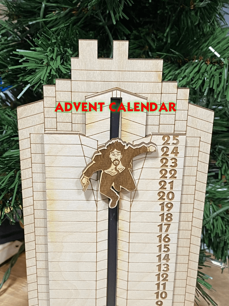 Die Hard Advent Calendar Hans Gruber Falling Off Off Nakatomi Plaza Die Hard Advent Calendar Hans Gruber Falling Off Off Nakatomi Plaza