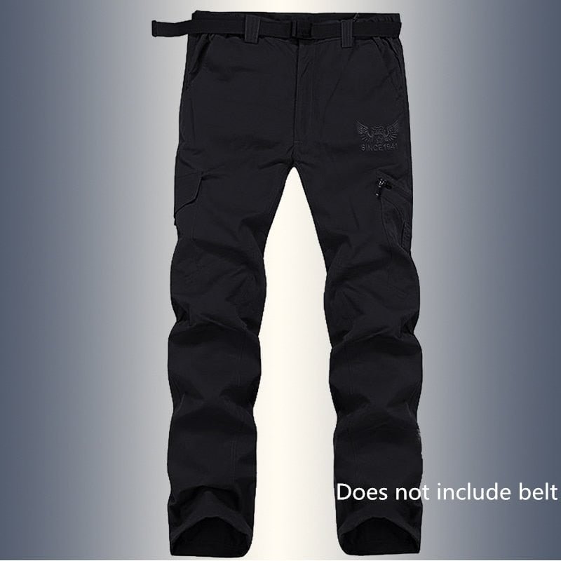 Outdoor Hiking Pants Men Camping Trip Pants Mountain Stretch Quick Dry Waterproof Trousers Man Climbing/Fishing/Trekking Pants