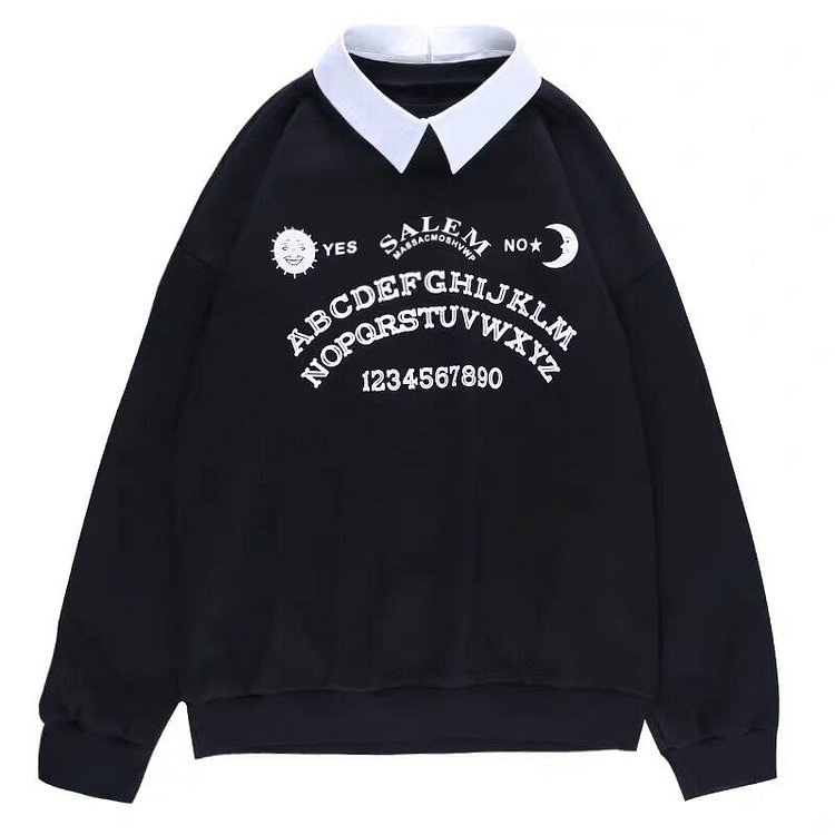 Embroidery Long Sleeve Top
