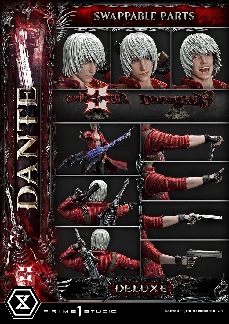 Devil May Cry 5 Dante Statue Prime 1 Studio 1/4 Scale Limited