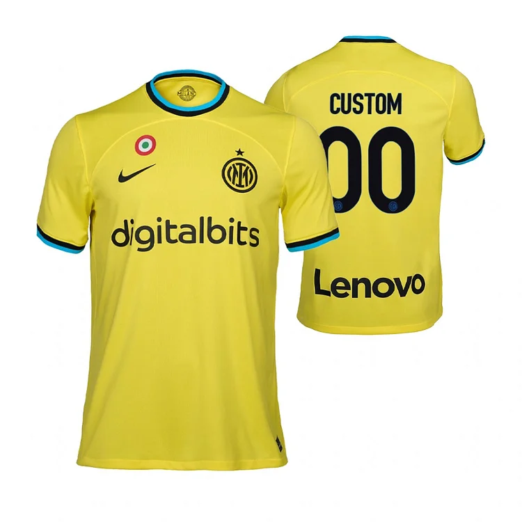 Inter Milan Third Shirt Top Kit 2022-2023 ( Printing Your Name )