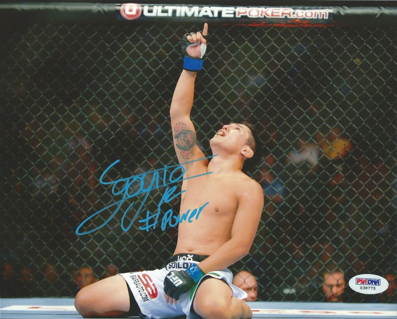 Erik Perez Goyito Signed UFC 8x10 Photo Poster painting PSA/DNA COA Autograph Picture 150 167